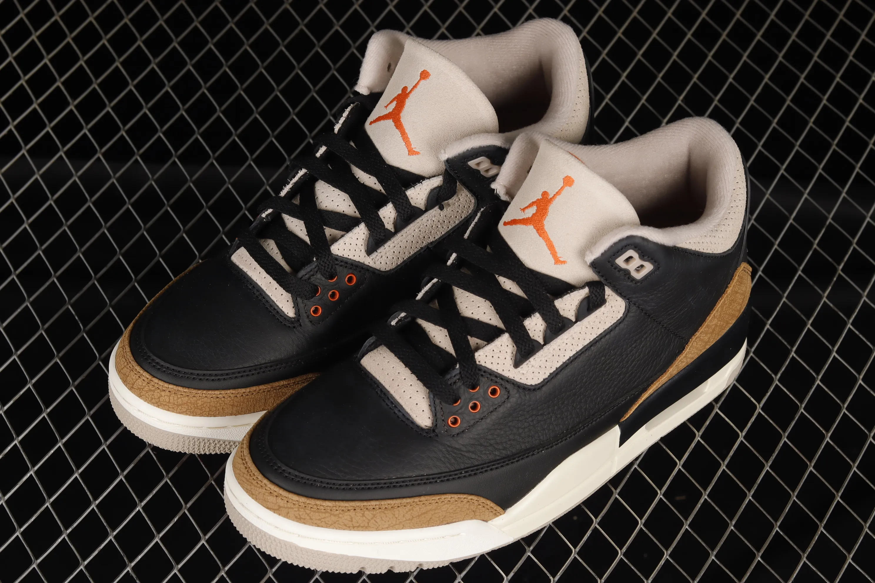 All categories Air Jordan Jordan series basketball shoes Air Jordan 3 foreign trade version Air Jordan 3 SE "Denim" AJ3 Joe 3 black brown cement CT8532-008